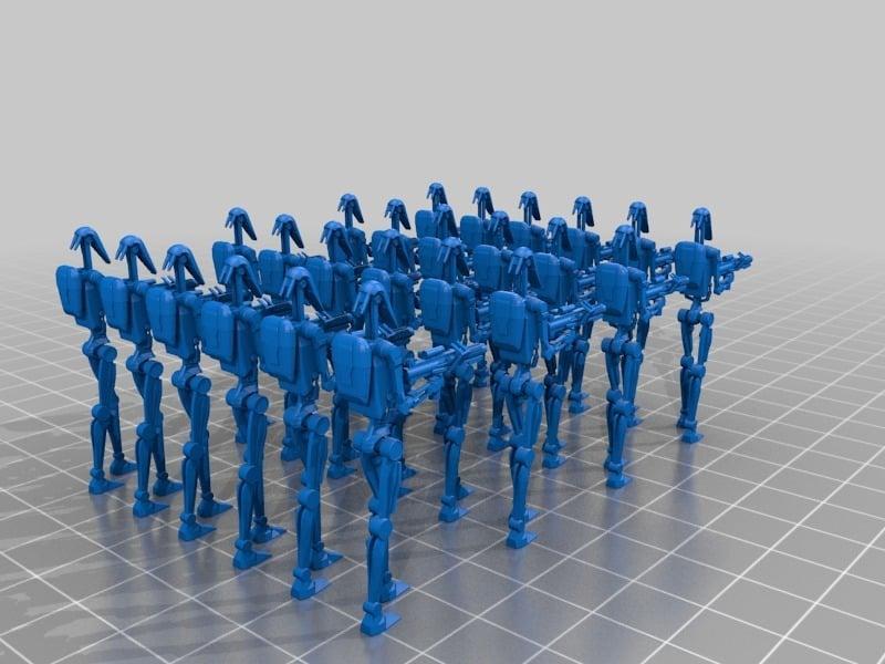 Star wars: Legion B-1 droid 