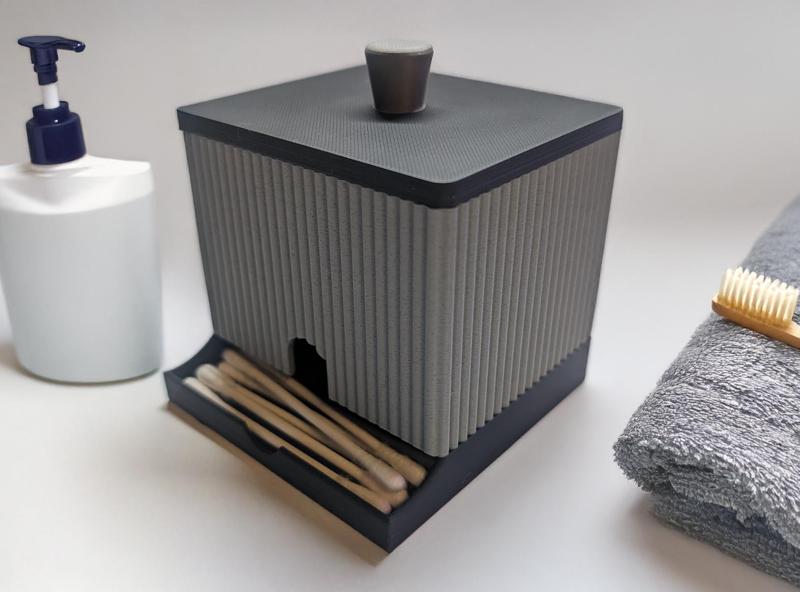 Q-Tip Holder/Dispenser