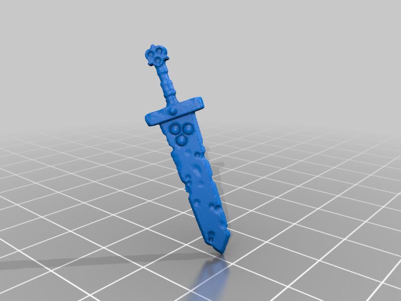 Heroquest Nurgle Sword