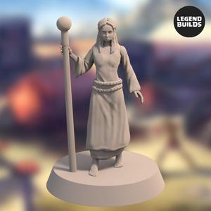 Hadnia  The Brave  - 3D Printable Miniature - STL file