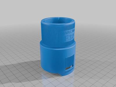 osVAC auf Metabo Staubsauger Schlauch 