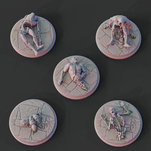 Horror, Zombie, Gore Terrain Detail Set