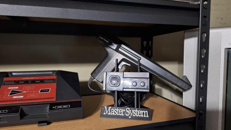 Sega Phaser + Controller Display Stand