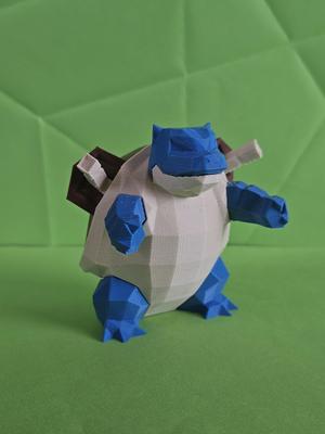 Blastoise Low Poly