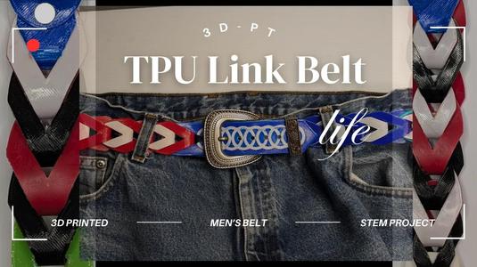 Men's TPU Link Belt   