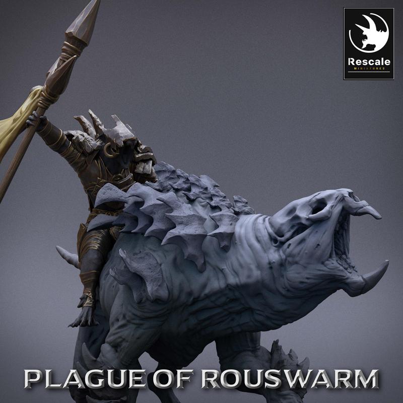 Rat Rider Roaring Banner