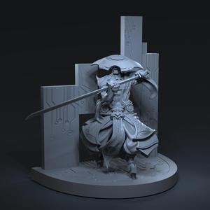 Kagetora Steelstrike - Warforged Ronin (2 Poses)