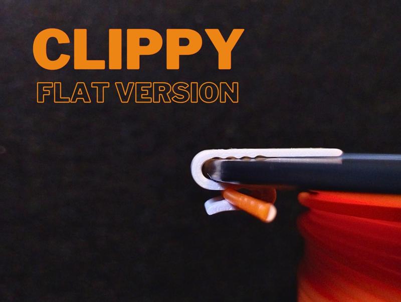 CLIPPY - filament clip - flat version