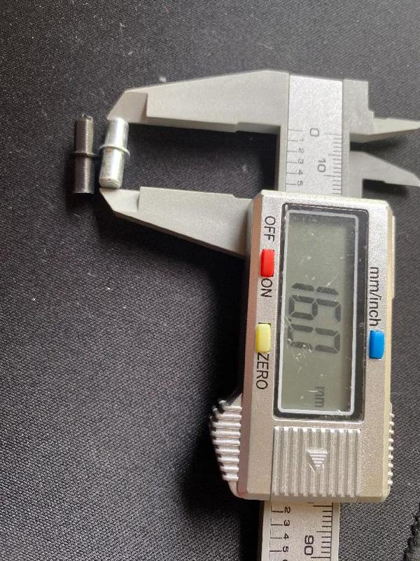 16mm Long X 4.9mm Diameter Dowel for Shelf   