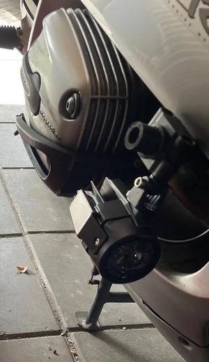 BMW R1150RT R1100RT extra running fog beam light mounting bars   