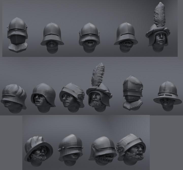 Late 15th century Heads of the 2nd Kickstarter