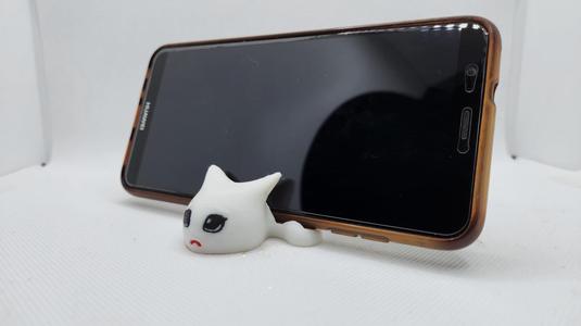 Sad Cat Phone Stand