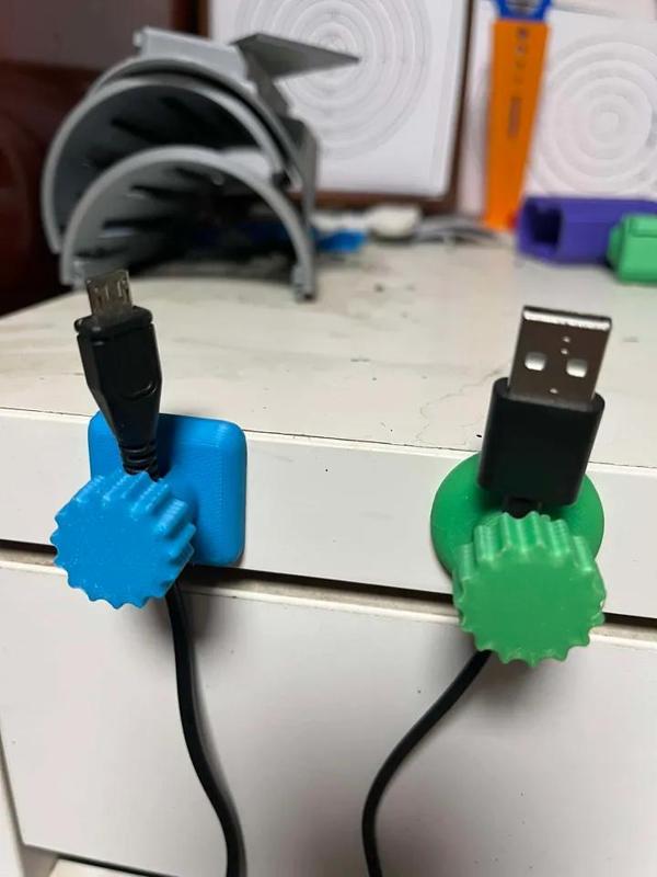 Holder, Cable clip for table, wall   