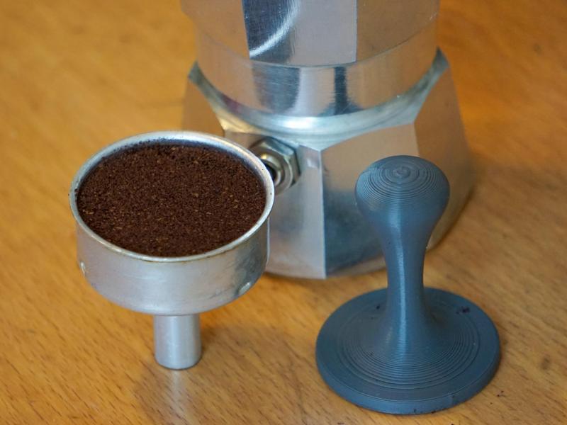 Simple Coffee Tamper for Bialetti La Mokina