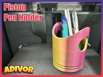 Piston Pen Holder