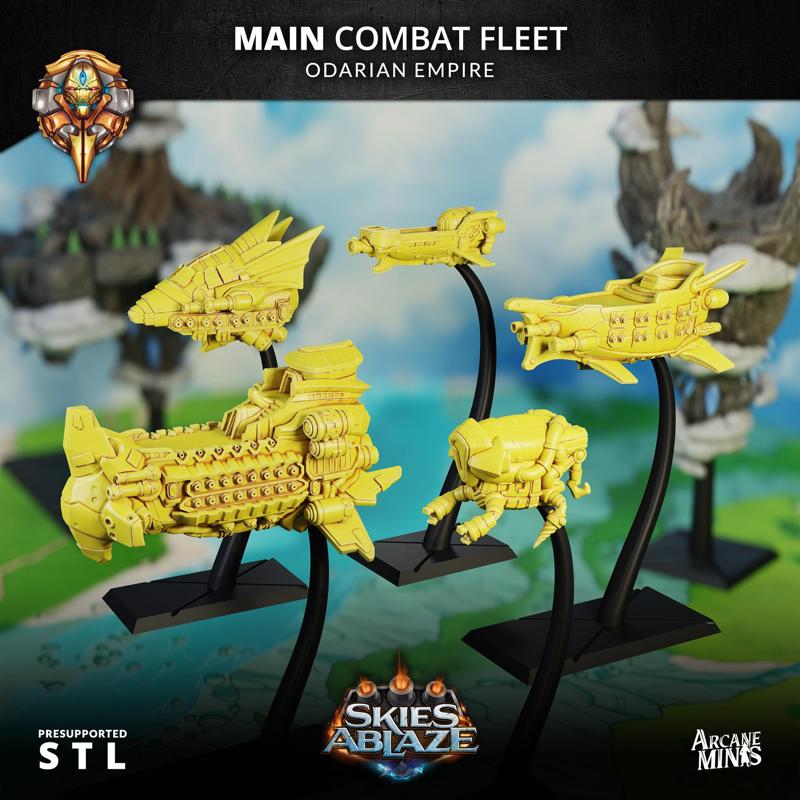 Odarian Empire Combat Fleet