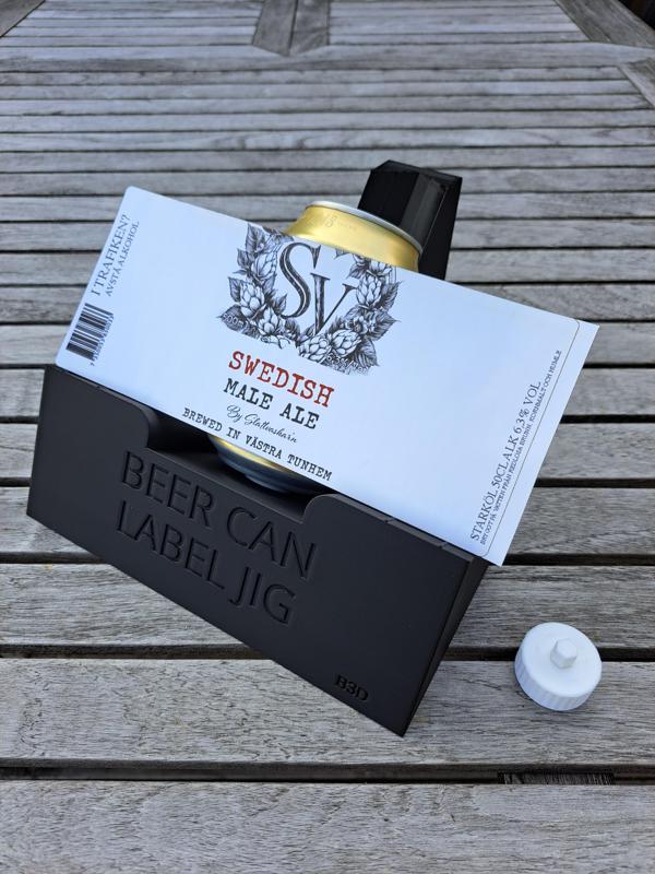 Beer Can Label Jig