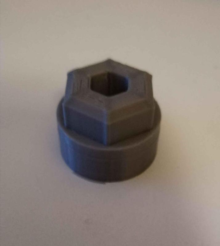 10mm hex to 24mm socket for servicing forks, rockshox and fox and installing cassettes.