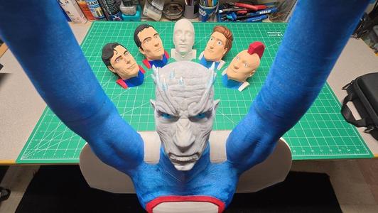 Snow King Head - FITS - "Super Flying Man"