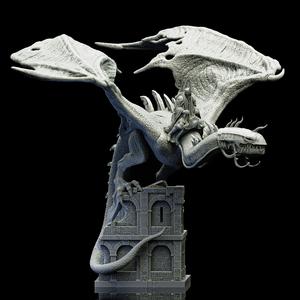 Witch King on Fell Beast (Pre-Supported)