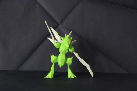 Scyther Low Poly