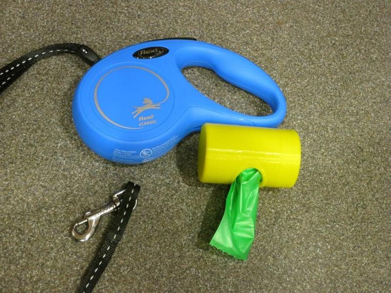 Pretty Good Flexi Dog Lead Bag Dispenser (left/right/bottom)