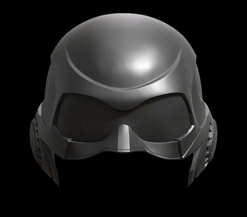 Black Noir Helmet from The Boys