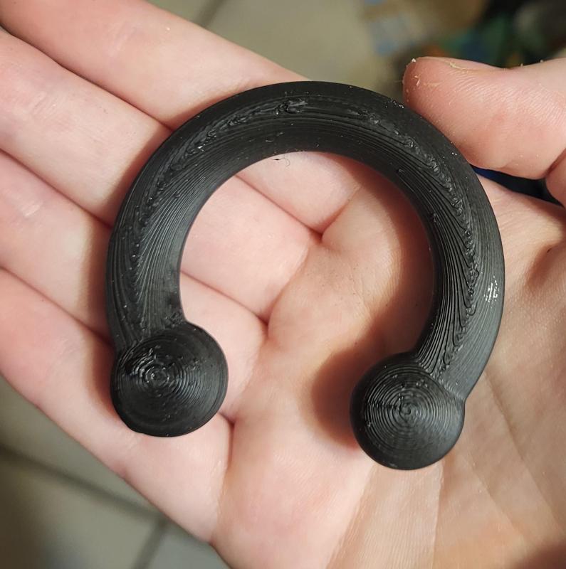 Fursuit nose ring / fursuit septum piercing