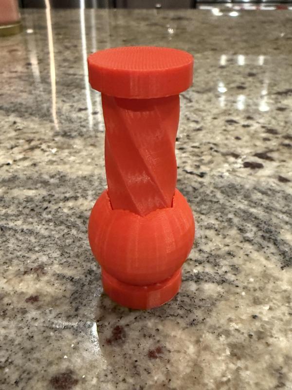 Twisty Fidget - Print in Place