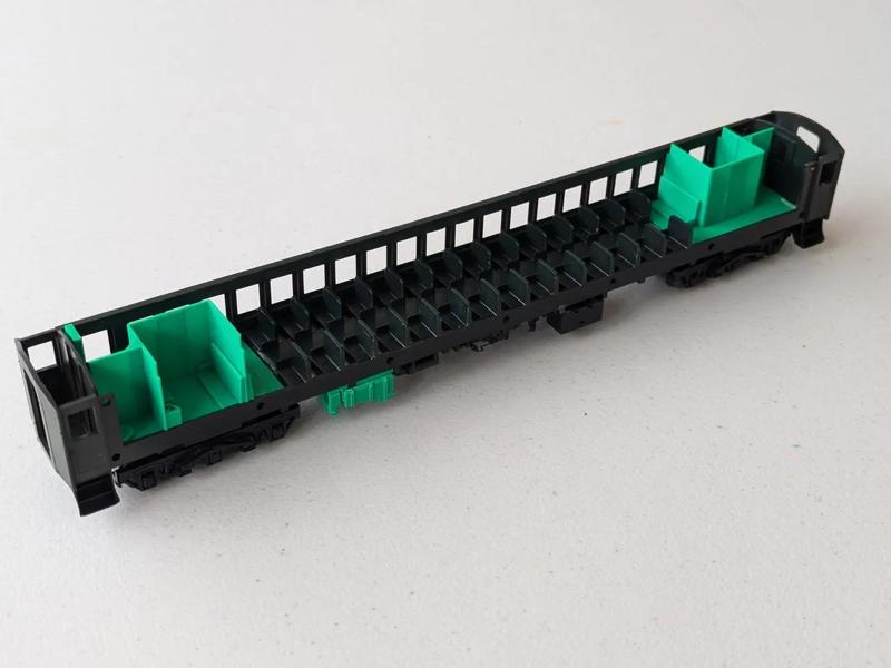 Southern Railway Lounge and Toilet Interior for HO scale Branchline Coach   