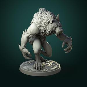 Common Werewolf pre-supported (2 variants)