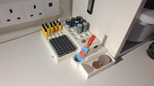Desk Organisation (Compatible with IKEA TROFAST)