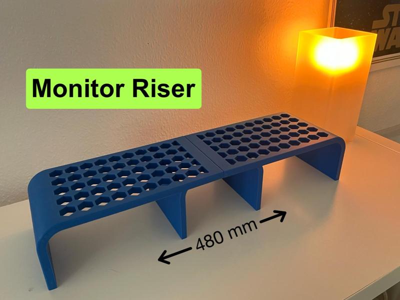 Large desk or monitor riser (480x130x90)
