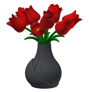 Decorative flower plant vase