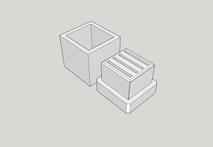 Micro SD mini holder 4x