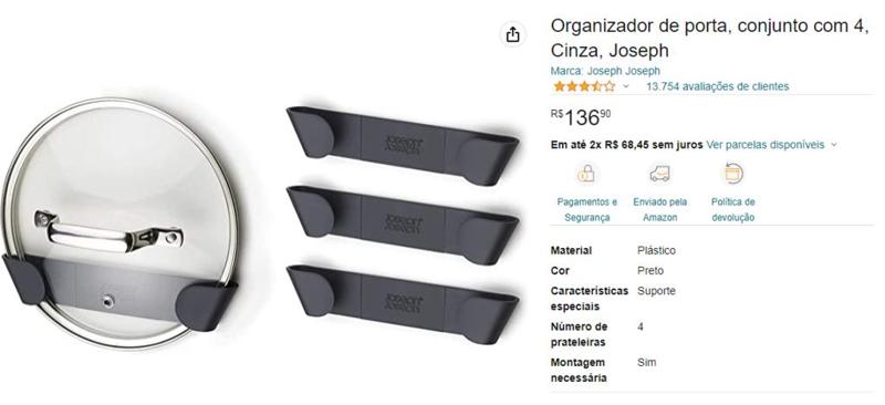 Door Organizer - Pot Lid