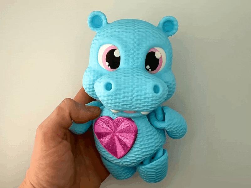 Cuddly Friends: Valentine The Hippo!