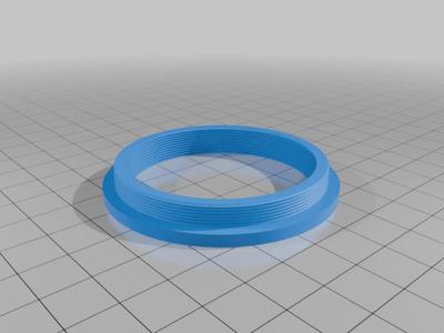 M54 male to M48 female adapter for SVBony filter wheel