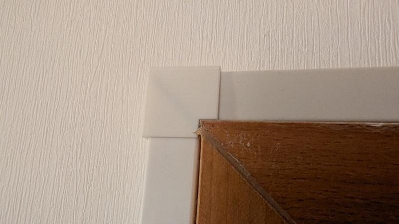 Kabelkanal 15mm Ecke / Cable duct 15mm corner