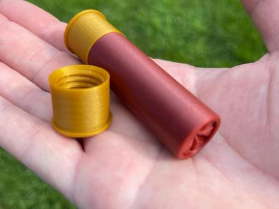 12 Gauge Shell Keychain \ Stash v2 High Detail