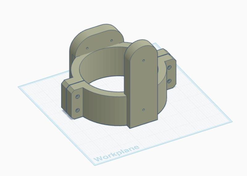Ring Stick Up Cam Pro (Solar) 102mm/4" Pole Mount