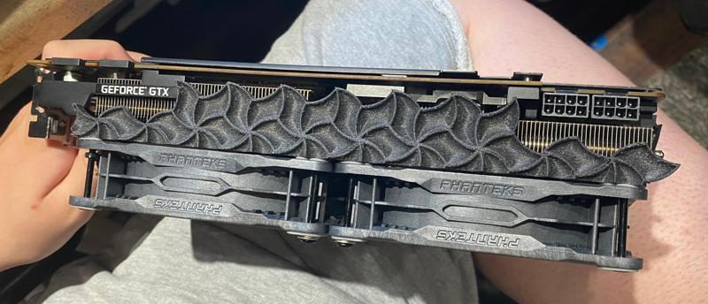 120mm Fan Adapter for Asus Rog Strix GTX 1080TI