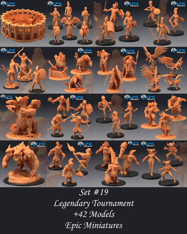Legendary Tournament Set / Colosseum Encounters / Greek Mythology Collection