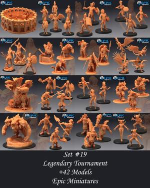 Legendary Tournament Set / Colosseum Encounters / Greek Mythology Collection