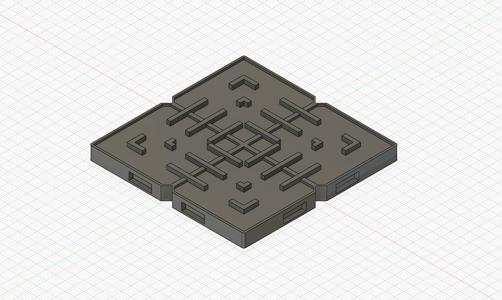 Shield plate for laser level [prototype]