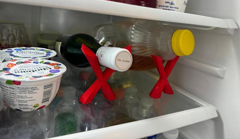 Wine Bottle Refrigerator Stand