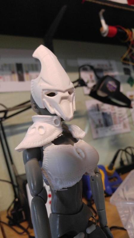 Howling Banshee Cosplay Test Concept print