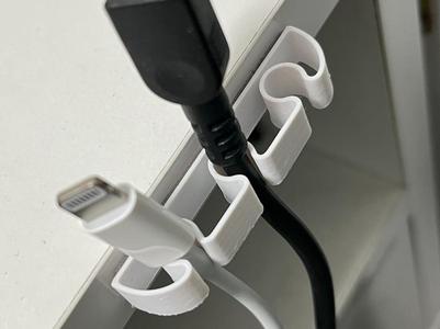 Minimal cable organizer/holder