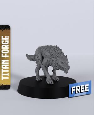 Wolf C - With Free Dragon  - 5e DnD Inspired for RPG and Wargamers