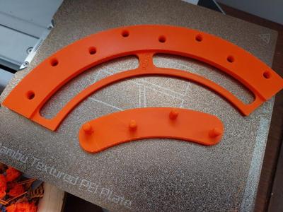 Lathe open segmented bowl index wheel 18x2